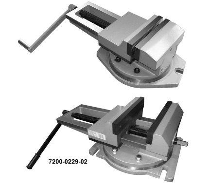 Поворотные с ручным приводом 7200-0210-02, 7200-0215-02, 7200-0220-02, 7200-0225-03, 7200-0229-02