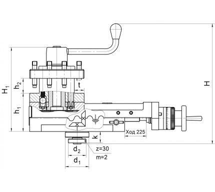 Lathe carriages SUT-16