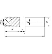 The applicability of the screws of cartridges with the independent movement of jaws